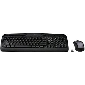 [Resale] $20* | Logitech MK335 Full Size Quiet Wireless Keyboard Mouse Combo (Used - Like New) at Amazon