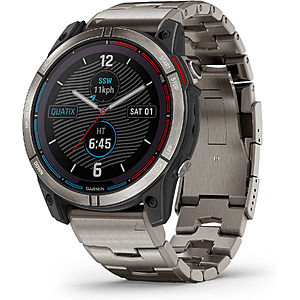 Garmin quatix® 7X Solar Edition, Marine GPS Smartwatch $549.95 + Free S&H at Amazon