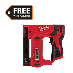 Milwaukee M12 12-Volt Lithium-Ion Cordless 3/8 in. hack Crown Stapler (Tool-Only)
