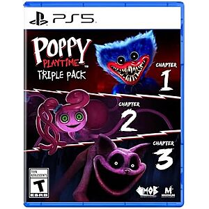 [AC] $17.04 | Poppy Playtime Triple Pack (PlayStation 5) at Amazon