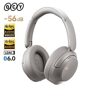 QCY H3S Adaptive ANC Wireless Over-Ear Headphones $33.70 + Free Shipping