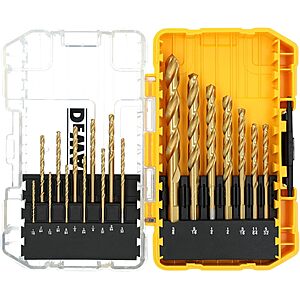 18-Piece DEWALT Titanium Nitride Coated Drill Bit Set $15 or less at Bomgaars w/ Free Store Pickup