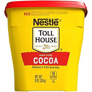 [SnS] $3.16* | 8-Oz Toll House Nestle 100% Pure Cocoa at Amazon