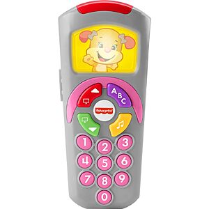 Fisher-Price Laugh & Learn Sis’ Remote Baby Toy $9.97