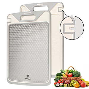Walmart – NULAS 15.1 x 10.2-Inch Double-Sided Cutting Board w/ Knife Sharpener - $12.99 w/ Coupon