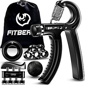 Amazon – FitBeast 5-Pack Adjustable Grip Strengthener Kit - $9.89