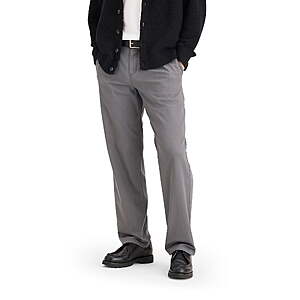 Dockers Men's Straight Fit Pleated Chino Pants (Various Colors) from $10.92 + Free Shipping w/ Walmart+ or on $35+