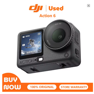 Used-DJI Osmo Action 6 Standard Combo 8K Action Camera 1/1.1" $286