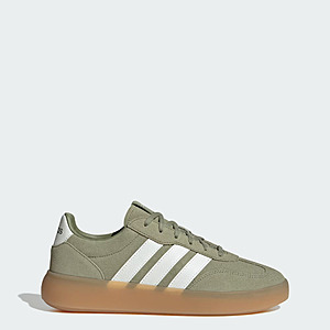 adidas Men's Barreda Decode Shoes (Tent Green / Off White / Gum) $31.5
