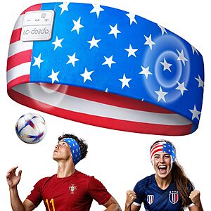 LC-dolida USA Flag Bluetooth Sports Headband $9.99