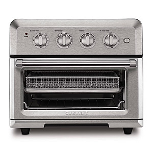 Cuisinart Air Fryer Toaster Oven 7-in-1, 1800W Stainless Steel CTOA-122NAS $99.99