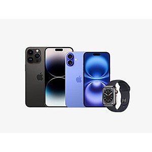 Apple iPhones and Watches (Grade A Refurbished) at Woot!