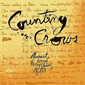$26.59* | August And Everything After by Counting Crows (2LP Vinyl) at Amazon