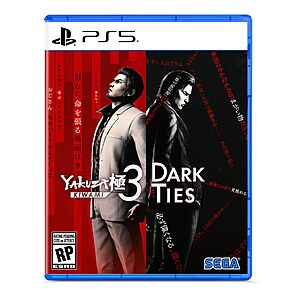 Yakuza Kiwami 3 & Dark Ties (PS5) $25.13 + Free Shipping w/ Prime or on orders over $35