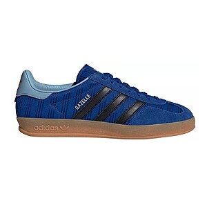 adidas World Cup Gazelle Indoor Shoes (Collegiate Royal/Core Black/Supplier Colour) - $40.97