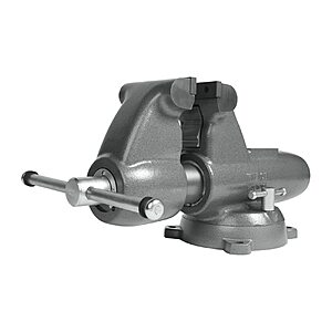 Wilton Pipe & Bench Vise, 6" Jaw Width, 9" Max Jaw Opening, 6-5/8" Throat (Model C-3) $1799.92