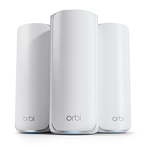 NETGEAR Orbi 870 Series WiFi 7 Mesh System, Up to 9,000 sq ft., 3 Pack $899.99