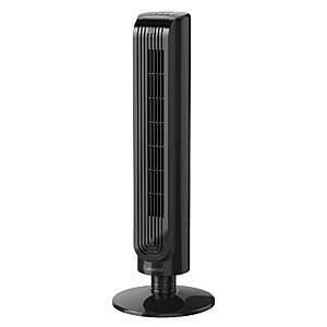 $29.99: Lasko 32" 3-Speed Oscillating, Remote, 8-Hour Timer Tower Fan T32200 at Walmart.com