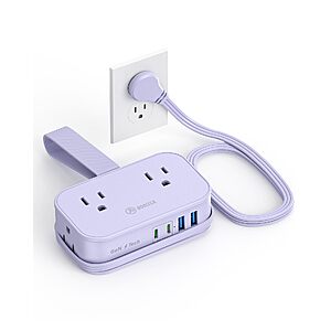 Amazon - 10-in-1 Cruise Travel Power Strip $13.19
