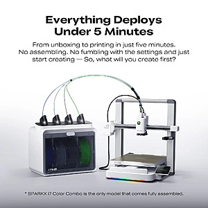 Creality SPARKX I7 Combo 3D Printer OPEN BOX $263.2