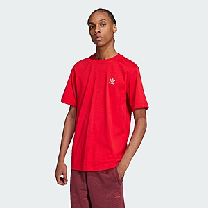 adidas men Trefoil Essentials Tee $7.2 + Free Shipping