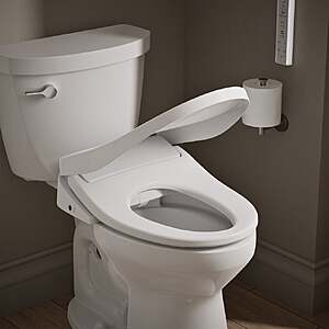 Kohler PureWash E825 Bidet Toilet Seat with Remote Control $279.99 Elongated or Round Free Shipping Costco.com