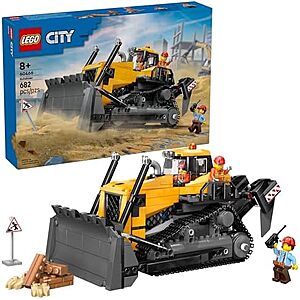 682-Piece LEGO City Yellow Bulldozer Building Set (60466) $51.99 + Free Shipping