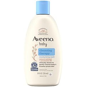 [SnS, AC] $2.55* | 8-Oz Aveeno Baby Cleansing Therapy Moisturizing Wash at Amazon
