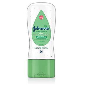 [SnS, AC] $2.49* | 6.5-Oz Johnson's Baby Oil Gel w/ Aloe Vera & Vitamin E at Amazon