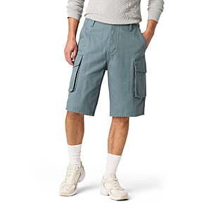 Levi Strauss Signature™ Men's and Big and Tall Loose Cargo Shorts, 12" Inseam