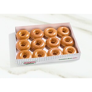 Krispy Kreme Dozen Glazed Donuts egift card - $16