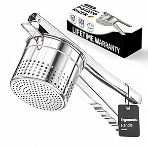 Amazon – Livilord 18/10 Stainless Steel Potato Ricer - $13.49 w/ Code