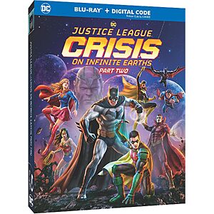 Justice League: Crisis on Infinite Earths Part 2 (Blu-ray) $8.99 Amazon.com