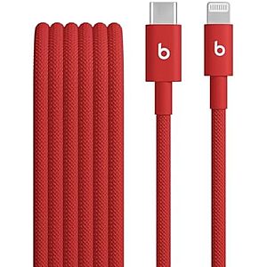 5' Beats USB-C to Lightning Woven Cable (3 Colors) $7.60