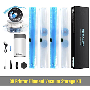 Creality 3D Printer Filament Vacuum Storage Kit,40x40CM Reusable Vacuum Storags