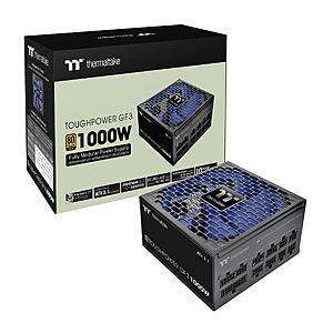 Thermaltake Toughpower GF3 1000W ATX 3.1 80 Plus Gold Modular Power Supply $112.75 + Free Shipping