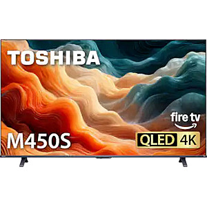 Toshiba 75" Class M450 QLED Series 4K UHD Smart Fire TV $489.99