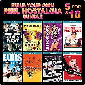 Fanflix: Build Bundle Paramount Nostalgia Digital Movies 5 for $10