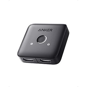 $9.99* | Anker HDMI 4K@60Hz Switch (2 Input/1 Output) at Amazon