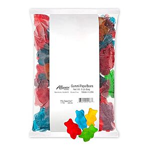 [SnS] $20.52 | 80-Oz Albanese World's Best 4 Flavor Gummi Papa Bears at Amazon