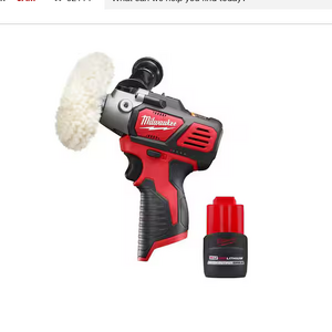 Milwaukee M12 12-Volt Lithium-Ion Cordless Variable Speed Polisher/Sander w/M12 12V Lithium-Ion CP High Output 2.5 Ah Battery Pack $164