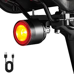 Ultra-Bright Bike Tail Light, Saddle Mounted, Up to 58% Off $8.49