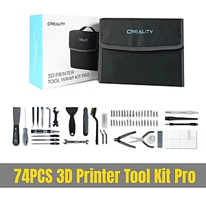 Creality 74Pcs 3D Printer Tool Kit Bag Pro for 3D Printing Remove Repair Cutting