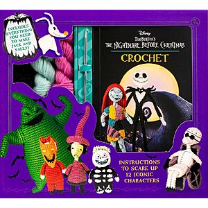 Disney Tim Burton's The Nightmare Before Christmas Jack Skellington Amigurumi Crochet Kit $10.28 + Free Shipping w/ Prime or on $35+