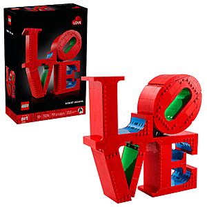 791-Piece LEGO Art LOVE Building Set $63.99 + Free Shipping