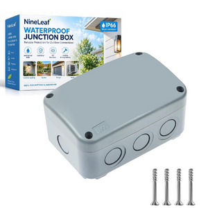Outdoor Junction Box, IP66 Waterproof Electrical Project ABS Plastic Boxes, Up to 40% Off $7.74