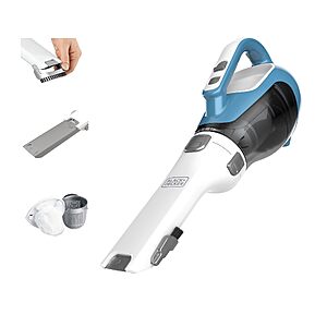 Black+Decker, Dustbuster AdvancedClean Handheld Vacuum Cordless $44.93