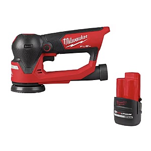 Milwaukee M12 FUEL 3" Brushless Cordless Random Orbital Detail Sander w/ 2.5Ah Battery $164.00 + Free Shipping