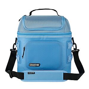 Coleman Pro 24 Cans Soft Sided Cooler - Blue Sky: Polyester & PEVA Construction + Free Shipping $39.99