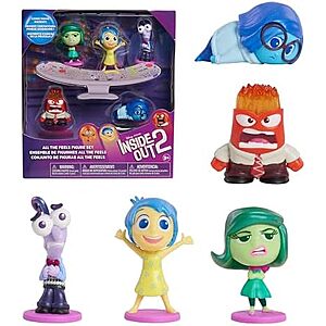 $4.08* | 5-Piece Just Play Inside Out 2 Feels Mini Figures Set at Amazon